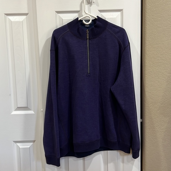 Tommy Bahama reversible three-quarter zip -Size XXL - Picture 8 of 10